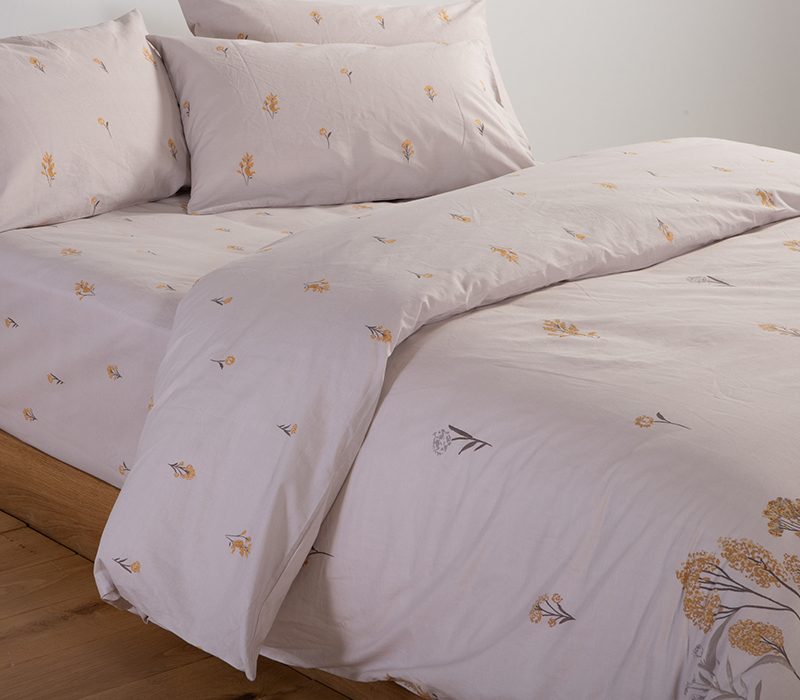 ΣΕΤ ΣΕΝΤΟΝΙΑ ΜΟΝΑ FRAGESCA ΜΕ ΛΑΣΤΙΧΟ  NEF-NEF HOMEWARE, 100% ΒΑΜΒΑΚΙ - Image 3