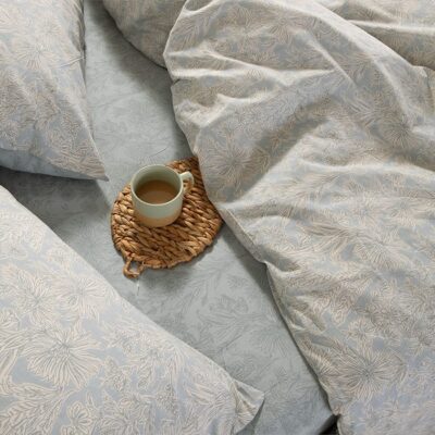 ΣΕΤ ΣΕΝΤΟΝΙΑ ΔΙΠΛΑ LUCIL 200Χ270 NEF-NEF HOMEWARE, 100% ΒΑΜΒΑΚΙ - Image 6