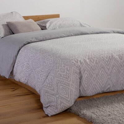 ΣΕΤ ΣΕΝΤΟΝΙΑ ΥΠΕΡΔΙΠΛΑ ORION ΜΕ ΛΑΣΤΙΧΟ  NEF-NEF HOMEWARE, 100% ΒΑΜΒΑΚΙ - Image 4
