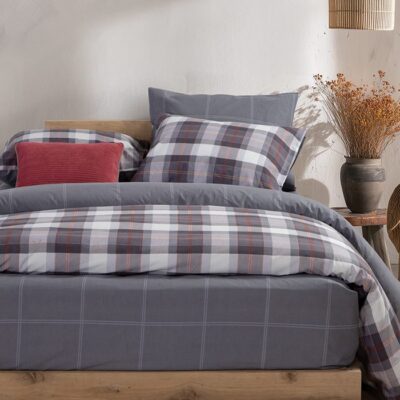 ΣΕΤ ΣΕΝΤΟΝΙΑ ΥΠΕΡΔΙΠΛΑ RACKET ΜΕ ΛΑΣΤΙΧΟ  NEF-NEF HOMEWARE, 100% ΒΑΜΒΑΚΙ - Image 2