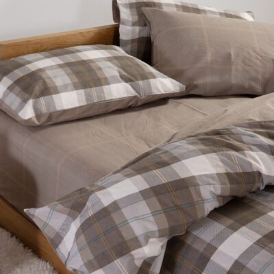 ΣΕΤ ΣΕΝΤΟΝΙΑ ΥΠΕΡΔΙΠΛΑ RACKET ΜΕ ΛΑΣΤΙΧΟ  NEF-NEF HOMEWARE, 100% ΒΑΜΒΑΚΙ - Image 3