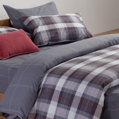 ΣΕΤ ΣΕΝΤΟΝΙΑ ΥΠΕΡΔΙΠΛΑ RACKET ΜΕ ΛΑΣΤΙΧΟ  NEF-NEF HOMEWARE, 100% ΒΑΜΒΑΚΙ - Image 4