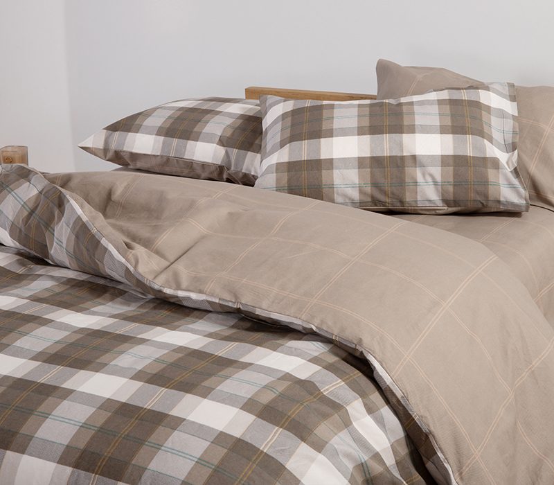 ΣΕΤ ΣΕΝΤΟΝΙΑ ΥΠΕΡΔΙΠΛΑ RACKET ΜΕ ΛΑΣΤΙΧΟ  NEF-NEF HOMEWARE, 100% ΒΑΜΒΑΚΙ - Image 5