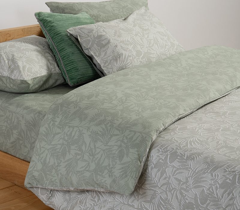 ΣΕΤ ΣΕΝΤΟΝΙΑ ΥΠΕΡΔΙΠΛΑ DAZIER ΜΕ ΛΑΣΤΙΧΟ  NEF-NEF HOMEWARE, 100% ΒΑΜΒΑΚΙ - Image 4