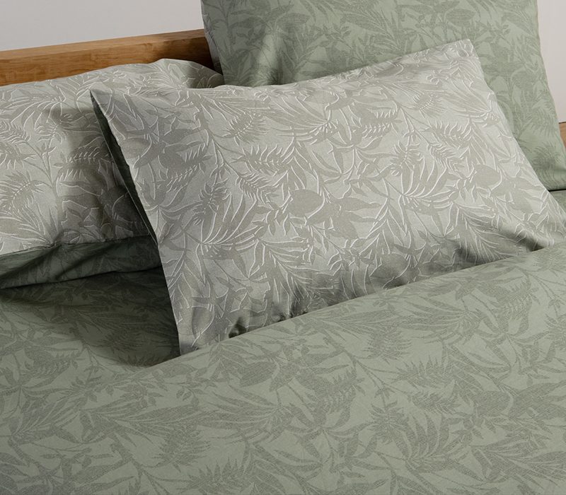 ΣΕΤ ΣΕΝΤΟΝΙΑ ΥΠΕΡΔΙΠΛΑ DAZIER ΜΕ ΛΑΣΤΙΧΟ  NEF-NEF HOMEWARE, 100% ΒΑΜΒΑΚΙ - Image 5