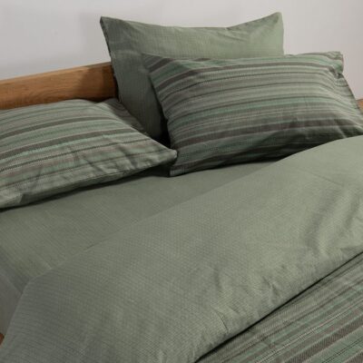 ΣΕΤ ΣΕΝΤΟΝΙΑ ΥΠΕΡΔΙΠΛΑ DEGREE ΜΕ ΛΑΣΤΙΧΟ  NEF-NEF HOMEWARE, 100% ΒΑΜΒΑΚΙ - Image 5