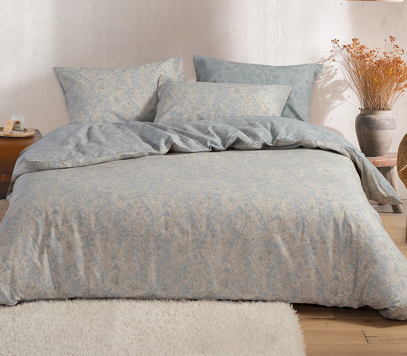 ΣΕΤ ΣΕΝΤΟΝΙΑ KING SIZE LUCIL ΜΕ ΛΑΣΤΙΧΟ NEF-NEF HOMEWARE, 100% ΒΑΜΒΑΚΙ