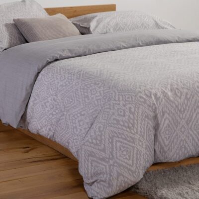 ΣΕΤ ΠΑΠΛΩΜΑΤΟΘΗΚΗ ΥΠΕΡΔΙΠΛΗ ORION 240Χ230 NEF-NEF HOMEWARE, 100% ΒΑΜΒΑΚΙ - Image 3