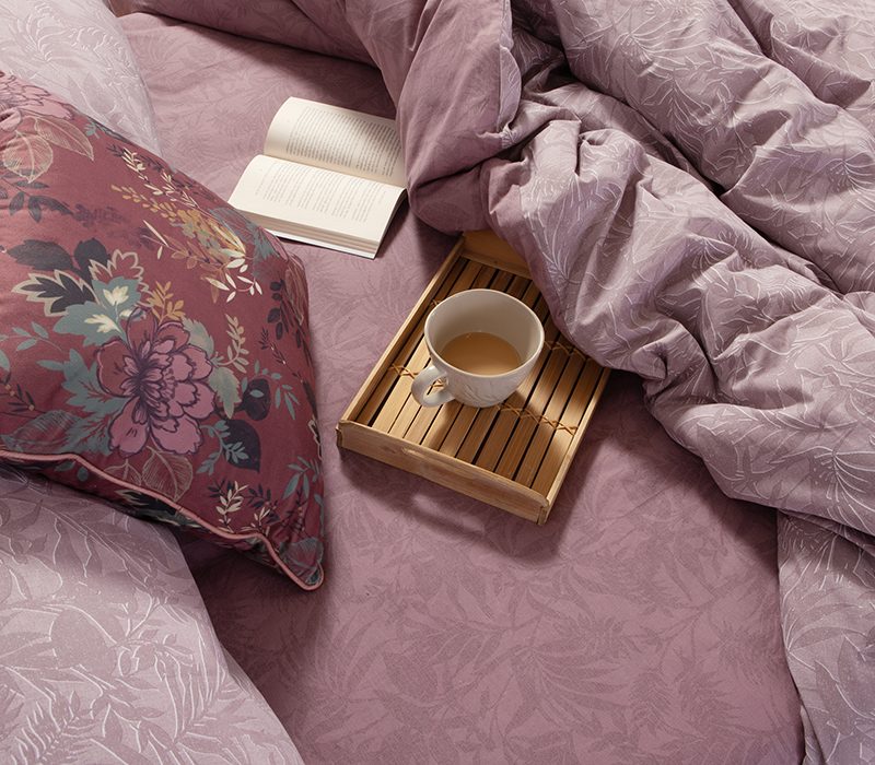 ΣΕΤ ΠΑΠΛΩΜΑΤΟΘΗΚΗ ΥΠΕΡΔΙΠΛΗ DAZIER 240Χ230 NEF-NEF HOMEWARE, 100% ΒΑΜΒΑΚΙ - Image 4