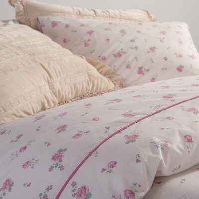 ΣΕΤ ΠΑΠΛΩΜΑΤΟΘΗΚΗ ΥΠΕΡΔΙΠΛΗ LORALEY 240X230 NEF-NEF HOMEWARE, 100% ΒΑΜΒΑΚΙ - Image 3