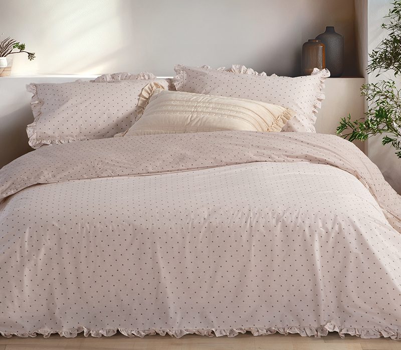 ΣΕΤ ΣΕΝΤΟΝΙΑ ΥΠΕΡΔΙΠΛΑ PIOMBINO 240X270 NEF-NEF HOMEWARE, 100% ΒΑΜΒΑΚΙ