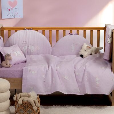 ΒΡΕΦΙΚΑ ΣΕΤ ΣΕΝΤΟΝΙΑ ΚΟΥΝΙΑΣ BEST FRIENDS  NEF-NEF HOMEWARE, 100% ΒΑΜΒΑΚΙ