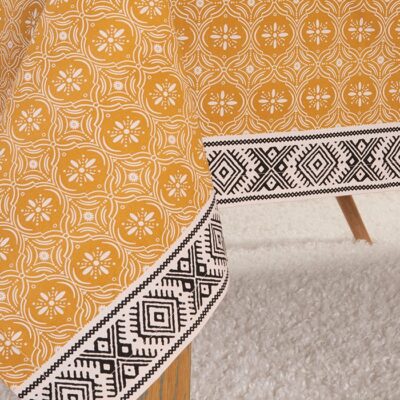 ΑΛΕΚΙΑΣΤΟ ΤΡΑΠΕΖΟΜΑΝΤΗΛΟ JENERIA 140Χ140 NEF-NEF HOMEWARE, 100% ΒΑΜΒΑΚΙ - Image 3