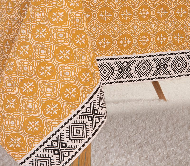 ΑΛΕΚΙΑΣΤΟ ΤΡΑΠΕΖΟΜΑΝΤΗΛΟ JENERIA 140Χ180 NEF-NEF HOMEWARE, 100% ΒΑΜΒΑΚΙ - Image 3