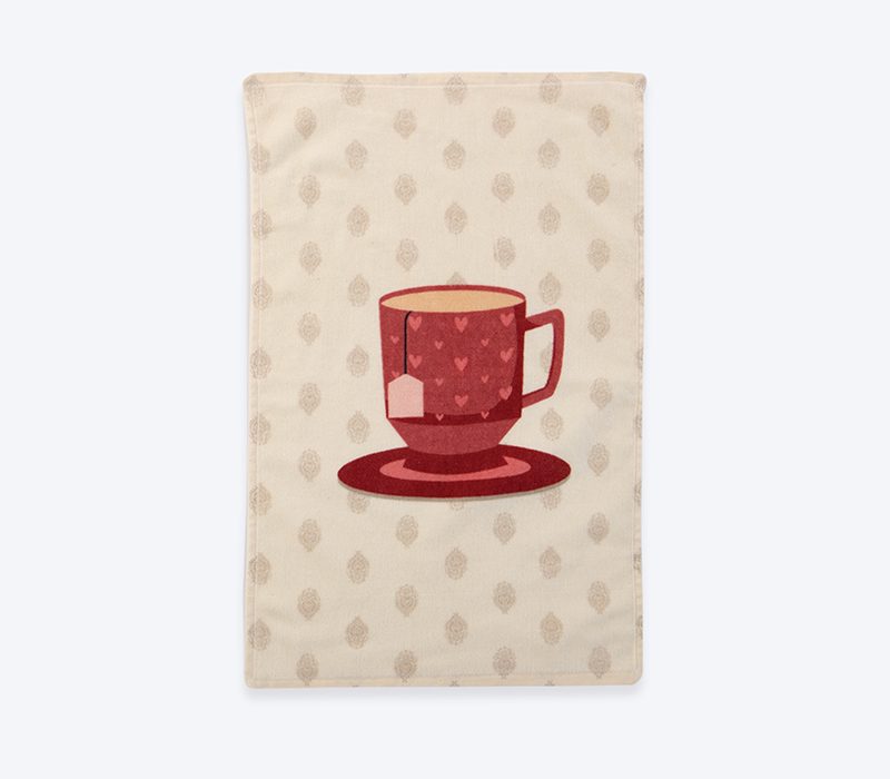 ΠΟΤΗΡΟΠΑΝΟ ΒΕΛΟΥΤΕ CUP OF TEA 40Χ60 NEF-NEF HOMEWARE, 100% ΒΑΜΒΑΚΙ - Image 5