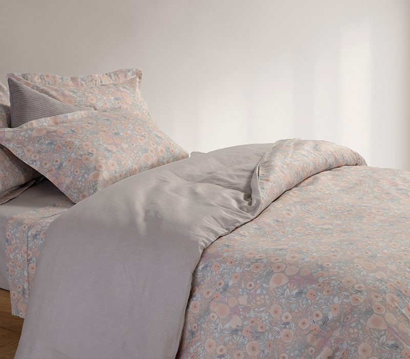 ΣΕΤ ΠΑΠΛΩΜΑΤΟΘΗΚΗ ΥΠΕΡΔΙΠΛΗ ALYSTRAN 240Χ230 NEF-NEF HOMEWARE, 100% ΒΑΜΒΑΚΙ - Image 2