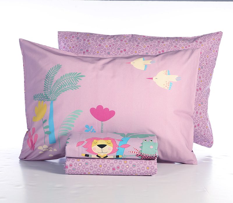 ΠΑΙΔΙΚΑ ΣΕΤ ΣΕΝΤΟΝΙΑ ΜΟΝΑ ROLLER FRIENDS 170Χ260 NEF-NEF HOMEWARE, 100% ΒΑΜΒΑΚΙ - Image 4