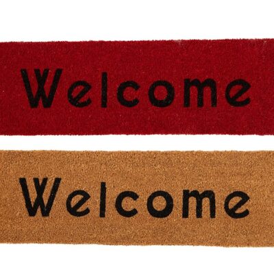 ΤΑΠΕΤΟ ΕΙΣΟΔΟΥ WELCOME 25X75 NEF-NEF HOMEWARE, 100% ΚΟΚΟΦΟΙΝΙΚΑΣ