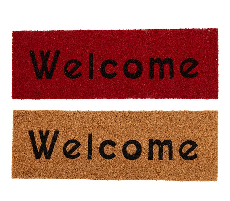 ΤΑΠΕΤΟ ΕΙΣΟΔΟΥ WELCOME 25X75 NEF-NEF HOMEWARE, 100% ΚΟΚΟΦΟΙΝΙΚΑΣ