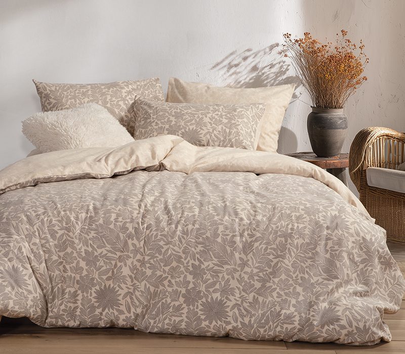 ΣΕΤ ΣΕΝΤΟΝΙΑ ΥΠΕΡΔΙΠΛΑ ISSUAL 240X260 NEF-NEF HOMEWARE, 100% ΒΑΜΒΑΚΙ - Image 2