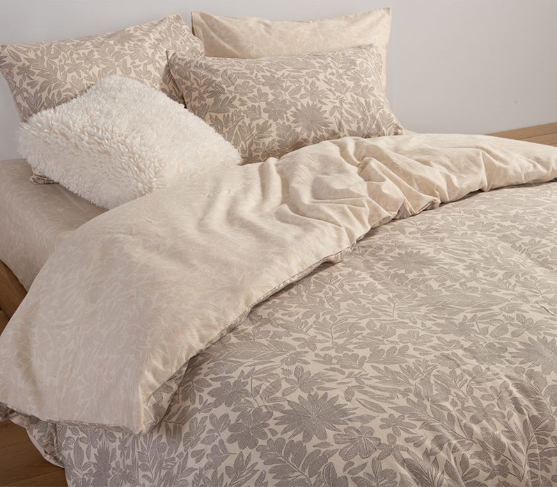 ΣΕΤ ΣΕΝΤΟΝΙΑ ΥΠΕΡΔΙΠΛΑ ISSUAL 240X260 NEF-NEF HOMEWARE, 100% ΒΑΜΒΑΚΙ - Image 3