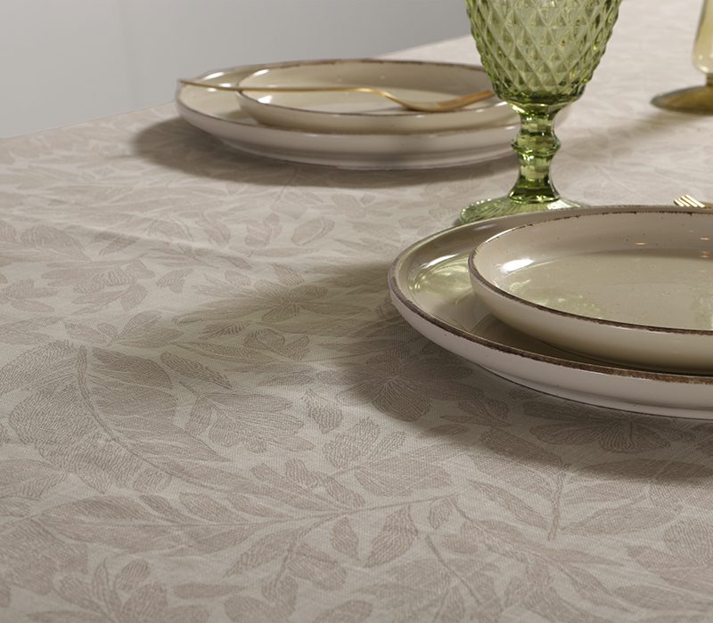 ΤΡΑΠΕΖΟΜΑΝΤΗΛΟ ISSUAL 150X300 NEF-NEF HOMEWARE, 100% ΒΑΜΒΑΚΙ - Image 5