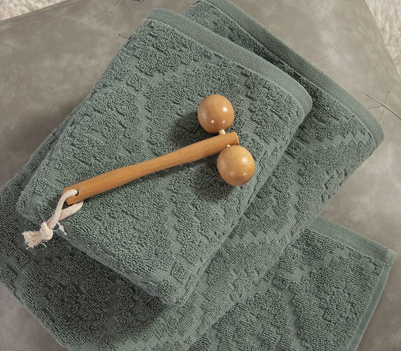 ΠΕΤΣΕΤΑ ΧΕΡΙΩΝ ROMIAN 30Χ50 NEF-NEF HOMEWARE, 100% ΒΑΜΒΑΚΙ - Image 5