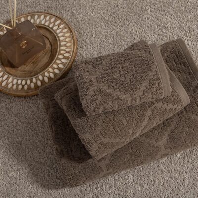 ΠΕΤΣΕΤΑ ΣΩΜΑΤΟΣ ROMIAN 70Χ140 NEF-NEF HOMEWARE, 100% ΒΑΜΒΑΚΙ - Image 2