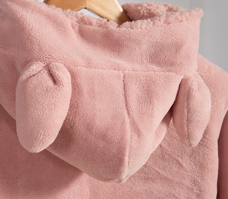 ΠΑΙΔΙΚΟ ΠΟΝΤΣΟ SMILING CAT NEF-NEF HOMEWARE, 100% ΠΟΛΥΕΣΤΕΡΑΣ - Image 3