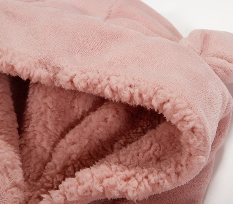 ΠΑΙΔΙΚΟ ΠΟΝΤΣΟ SMILING CAT NEF-NEF HOMEWARE, 100% ΠΟΛΥΕΣΤΕΡΑΣ - Image 4