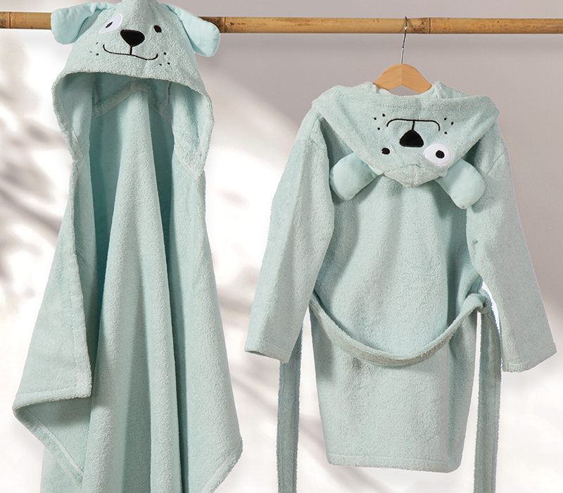 ΒΡΕΦΙΚΟ ΜΠΟΥΡΝΟΥΖΙ LIFE IN THE CITY NEF-NEF HOMEWARE, 100% ΒΑΜΒΑΚΙ - Image 3
