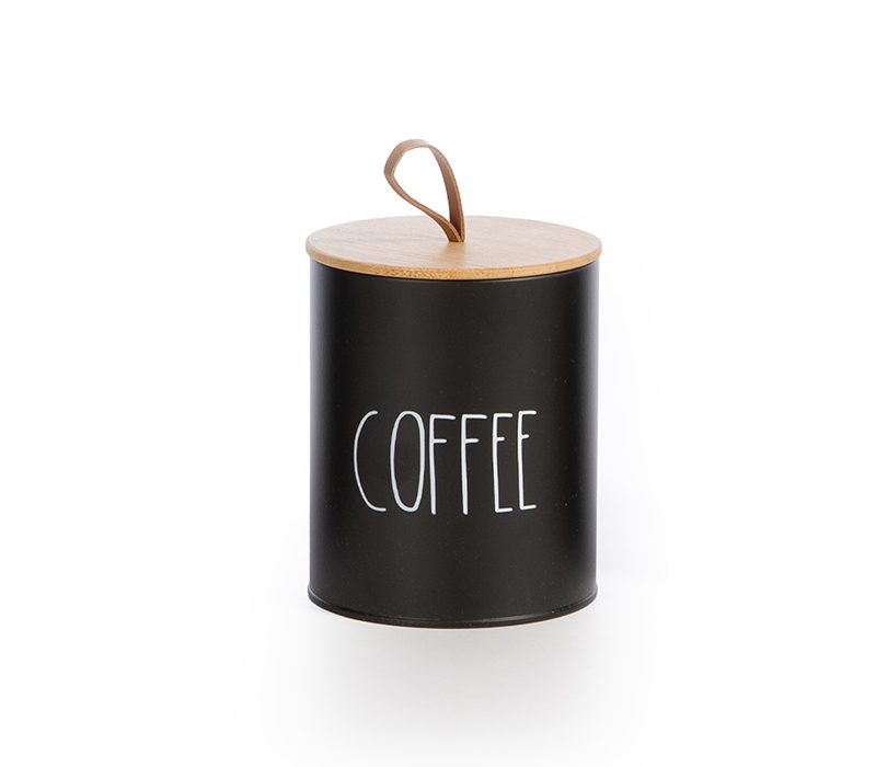 ΔΟΧΕΙΟ ΓΙΑ ΚΑΦΕ COFFEE 10.4X10.4X13 NEF-NEF HOMEWARE, ΜΕΤΑΛΛΙΚΟ - Image 3