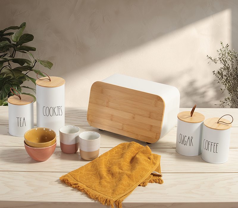 ΔΟΧΕΙΟ ΓΙΑ ΤΣΑΙ TEA TIME 10.4X10.4X13 NEF-NEF HOMEWARE, ΜΕΤΑΛΛΙΚΟ - Image 5