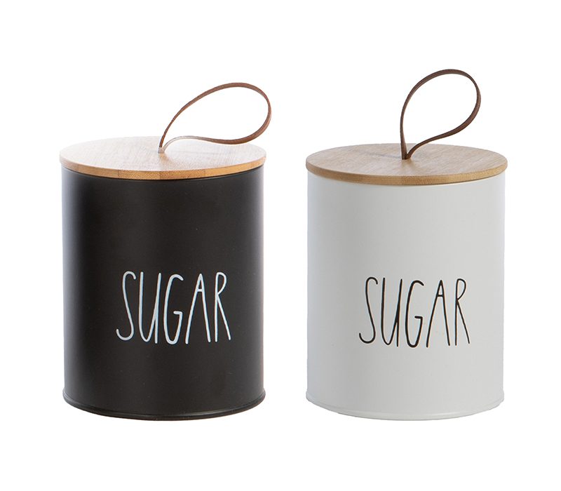 ΔΟΧΕΙΟ ΓΙΑ ΖΑΧΑΡΗ SWΕET SUGAR 10.4X10.4X13 NEF-NEF HOMEWARE, ΜΕΤΑΛΛΙΚΟ