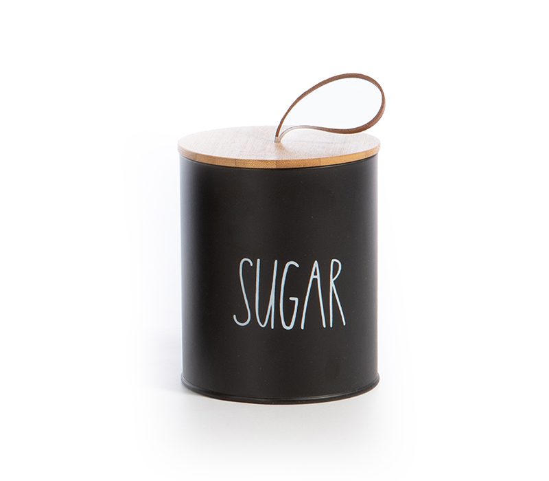 ΔΟΧΕΙΟ ΓΙΑ ΖΑΧΑΡΗ SWΕET SUGAR 10.4X10.4X13 NEF-NEF HOMEWARE, ΜΕΤΑΛΛΙΚΟ - Image 2