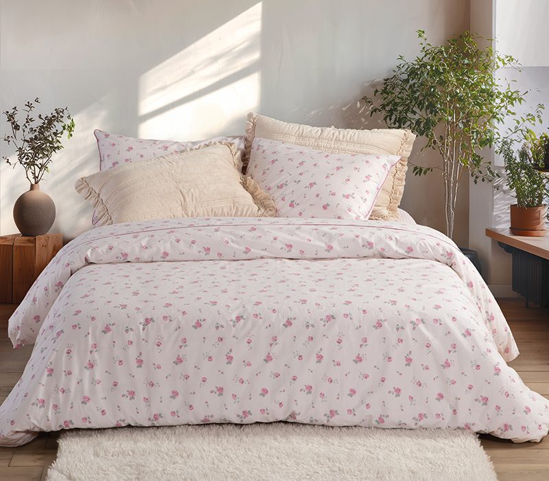 ΣΕΤ ΣΕΝΤΟΝΙΑ ΥΠΕΡΔΙΠΛΑ LORALEY 240X270 NEF-NEF HOMEWARE, 100% ΒΑΜΒΑΚΙ - Image 6