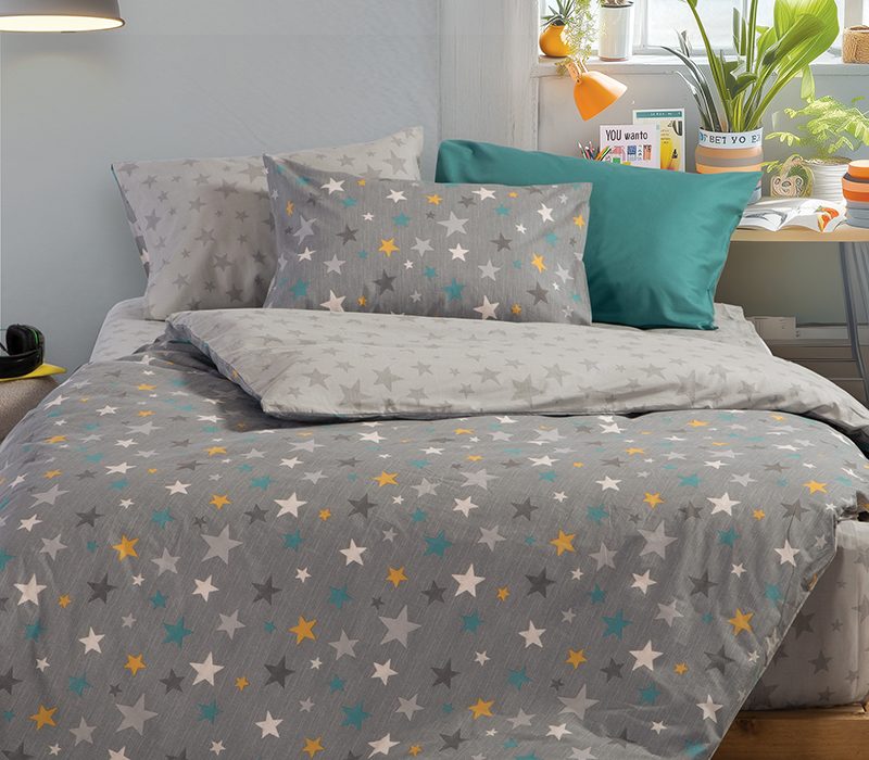 ΠΑΙΔΙΚΑ ΣΕΤ ΣΕΝΤΟΝΙΑ ΜΟΝΑ STARS ABOVE 170Χ260 NEF-NEF HOMEWARE, 100% ΒΑΜΒΑΚΙ - Image 5