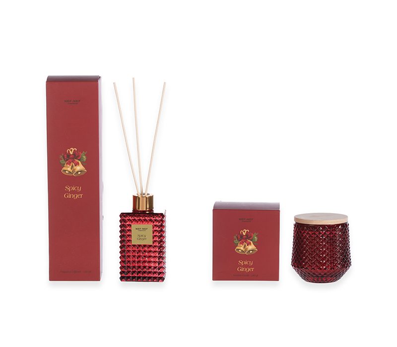 ΑΡΩΜΑΤΙΚΟ ΚΕΡΙ SPICY GINGER 240gr NEF-NEF HOMEWARE, - Image 3