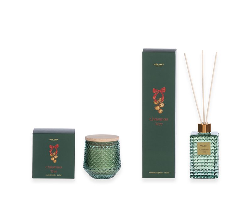 ΑΡΩΜΑΤΙΚΟ ΚΕΡΙ CHRISTMAS TREE 240gr NEF-NEF HOMEWARE, - Image 3