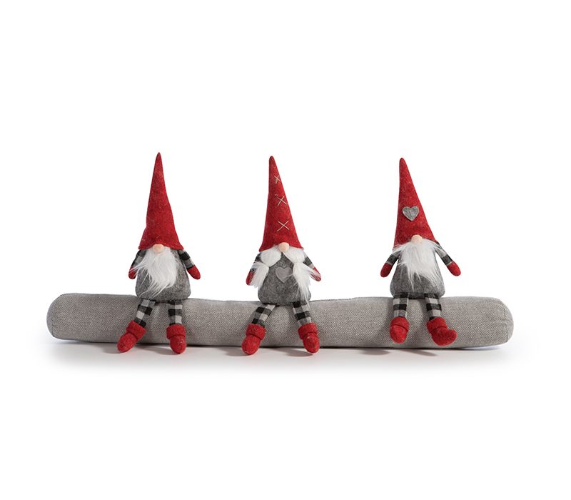ΧΡΙΣΤΟΥΓΕΝΝΙΑΤΙΚΟ ΣΤΟΠ ΠΟΡΤΑΣ 3 GNOMES 32X89 NEF-NEF HOMEWARE, 100% ΠΟΛΥΕΣΤΕΡΑΣ