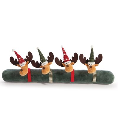 ΧΡΙΣΤΟΥΓΕΝΝΙΑΤΙΚΟ ΣΤΟΠ ΠΟΡΤΑΣ 4 REINDEER 32X90 NEF-NEF HOMEWARE, 100% ΠΟΛΥΕΣΤΕΡΑΣ