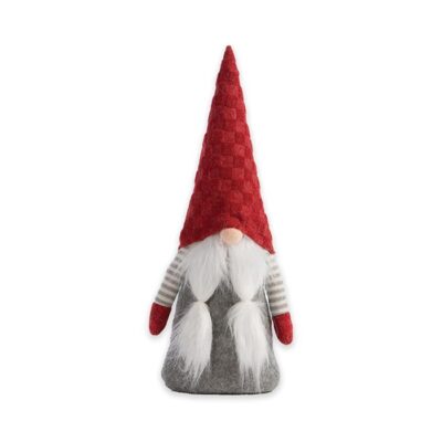 ΧΡΙΣΤΟΥΓΕΝΝΙΑΤΙΚΟ ΣΤΟΠ ΠΟΡΤΑΣ GNOME RED HAT 40CM NEF-NEF HOMEWARE, 100% ΠΟΛΥΕΣΤΕΡΑΣ