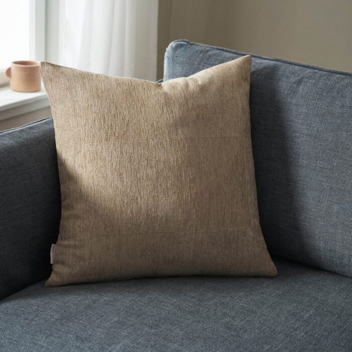 Μαξιλαροθήκη 50x50cm GOFIS HOME Zephyr Sesame Beige 146/06