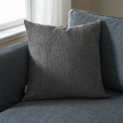 Μαξιλαροθήκη 50x50cm GOFIS HOME Zephyr Ink Grey 146/15