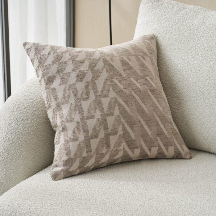 Μαξιλαροθήκη 50x50cm GOFIS HOME Caspian Beige 156/06