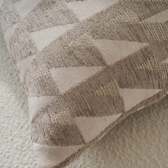 Μαξιλαροθήκη 50x50cm GOFIS HOME Caspian Beige 156/06 - Image 2