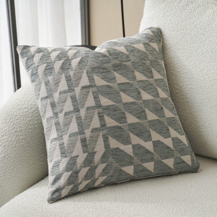 Μαξιλαροθήκη 50x50cm GOFIS HOME Caspian Weed Grey 156/07