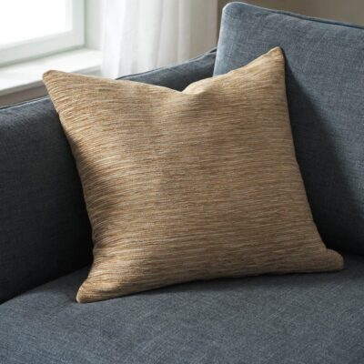 Μαξιλαροθήκη 50x50cm GOFIS HOME Meadow Leaf Gold 160/04