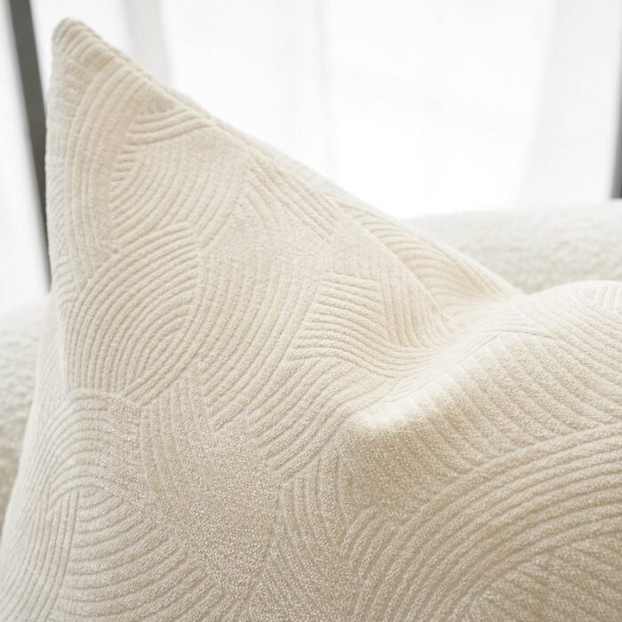 Μαξιλαροθήκη 50x50cm GOFIS HOME  Nimbus Ecru 447/25 - Image 2