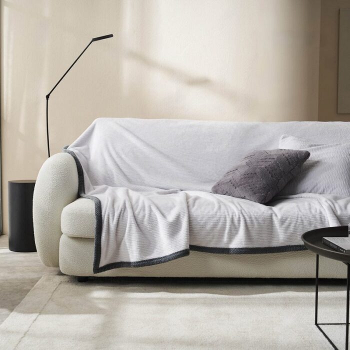 Ριχτάρι Διθέσιου 180x250cm GOFIS HOME  Polar Fog Grey 109/01 - Image 5